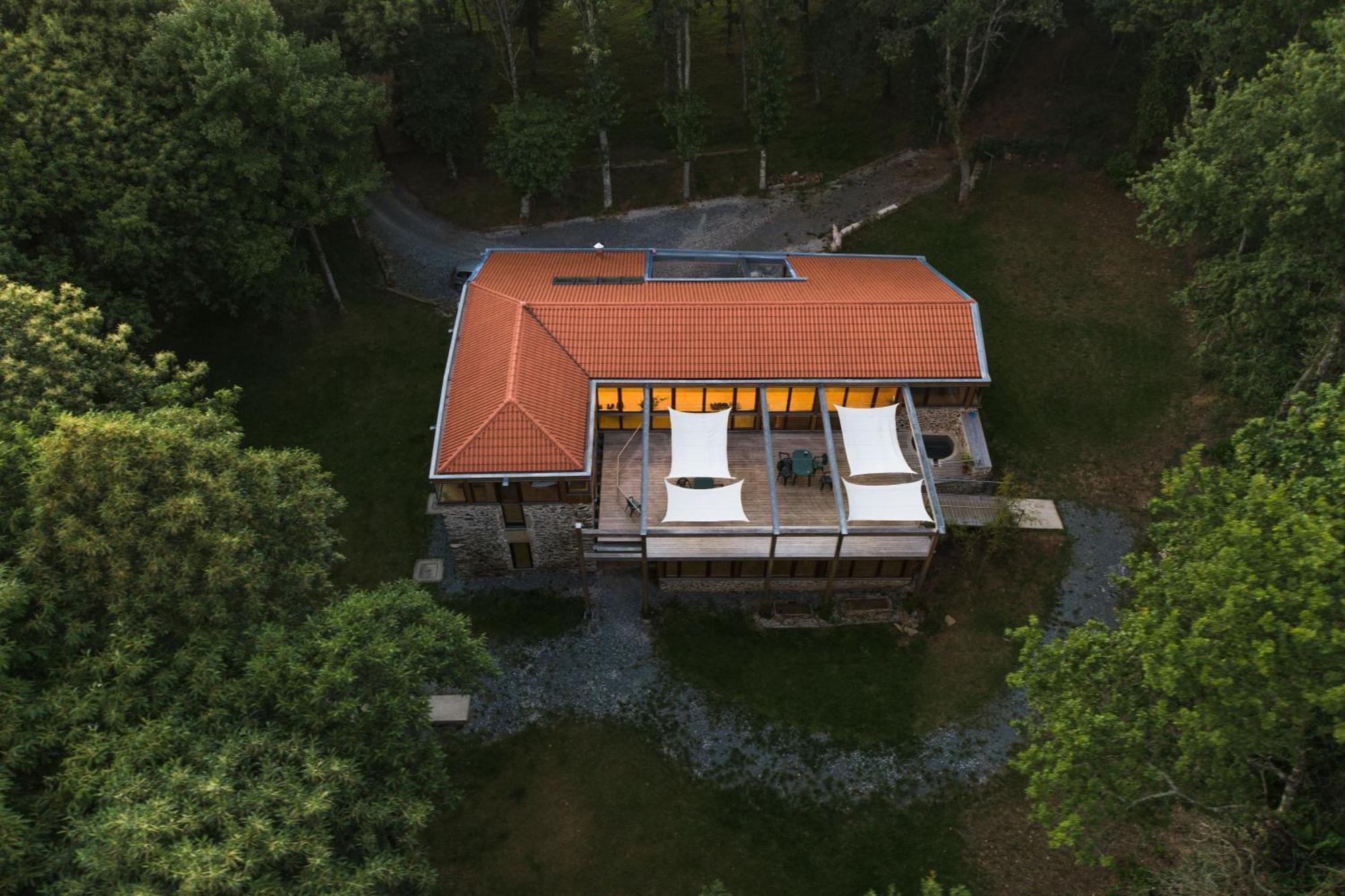 Hostal Abeiro Da Loba Madelos Exterior foto